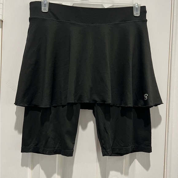 Sofibella Black Tennis Skort with Built-in Shorts Size 1X / XL - Picture 5 of 8